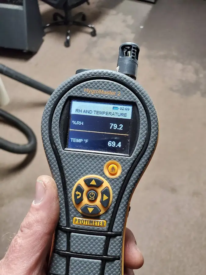 Moisture meter humidity assessment for Mold Remediation & Removal in Superior